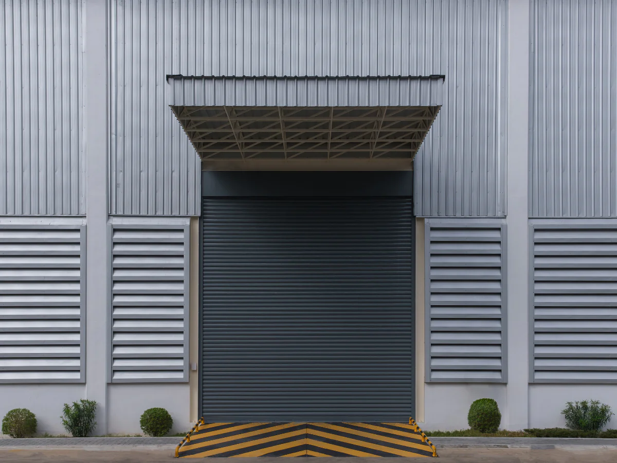 Dépannage rideau métallique industriel Chessy