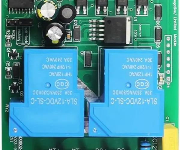 Inspection carte commande moteur industriel