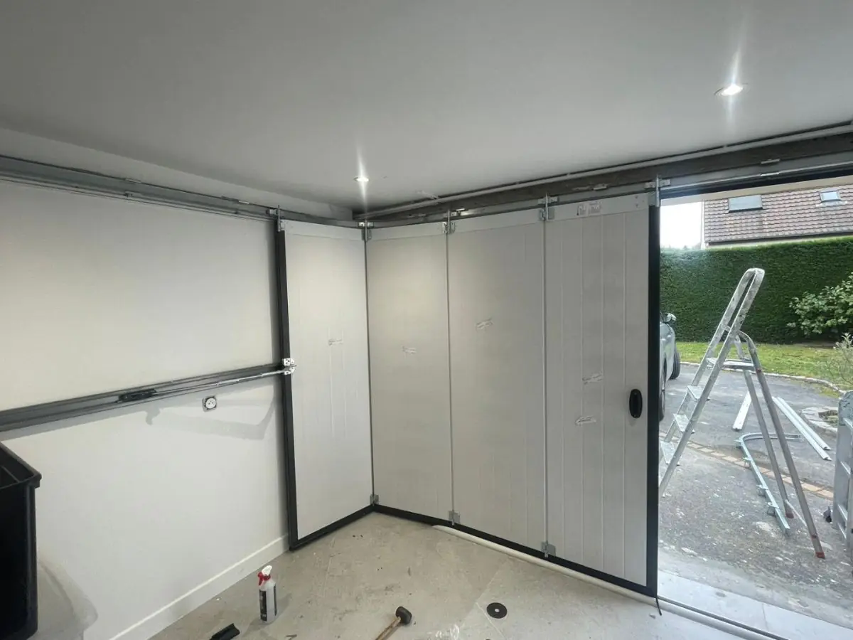 Réparation porte de garage coulissante