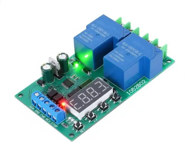 Voyants de diagnostic carte commande moteur industriel