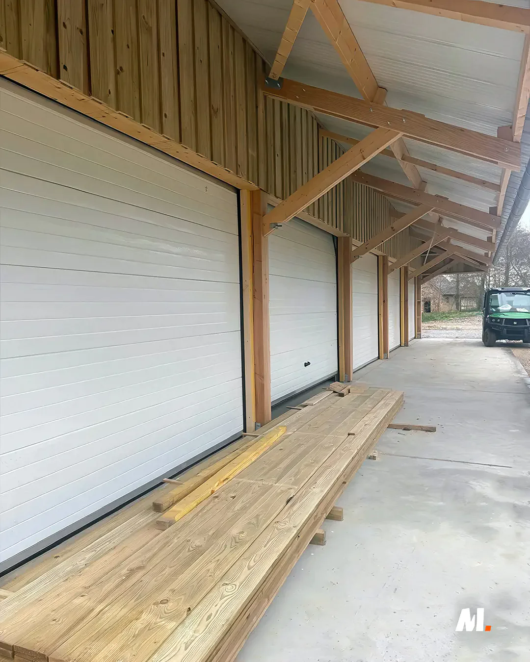 Pose porte sectionnelle industrielle Louveciennes