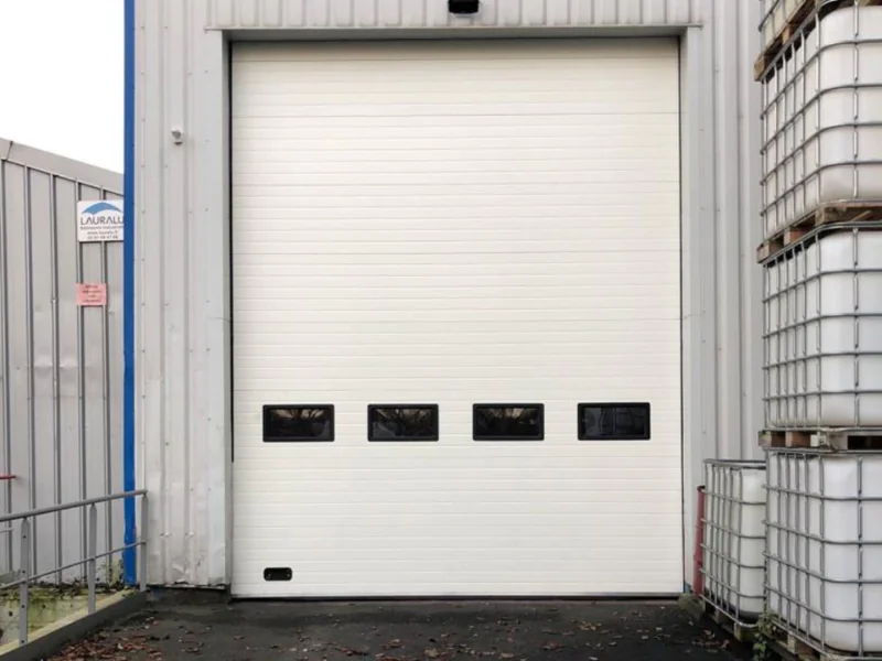 Réparation porte sectionnelle industrielle Pringy