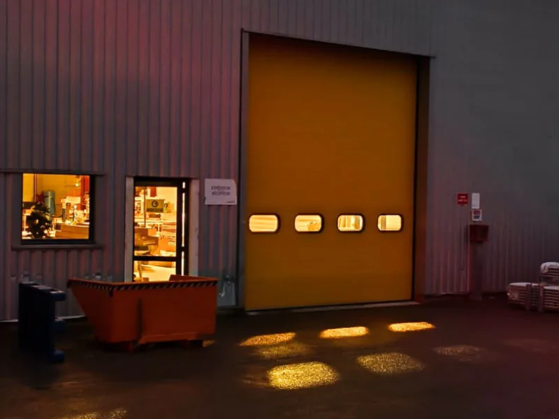 Réparation ressorts porte industrielle Saint-Soupplets