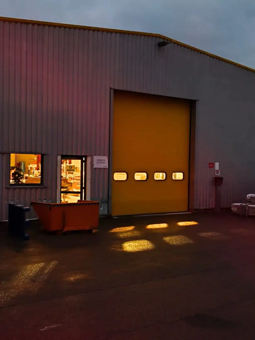 Réparation porte industrielle
