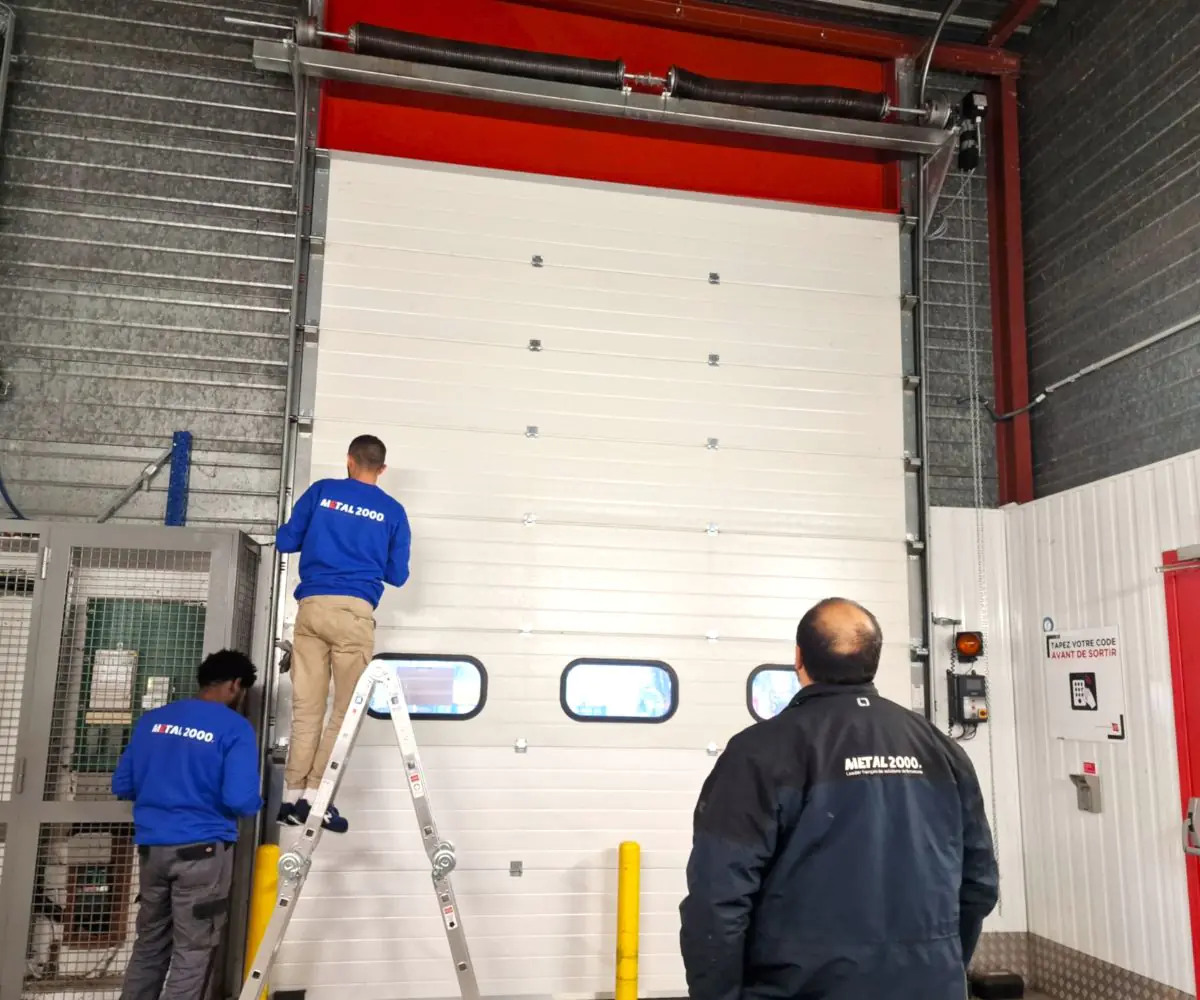 dépannage porte sectionnelle industrielle Noisy-le-Roi (78590)