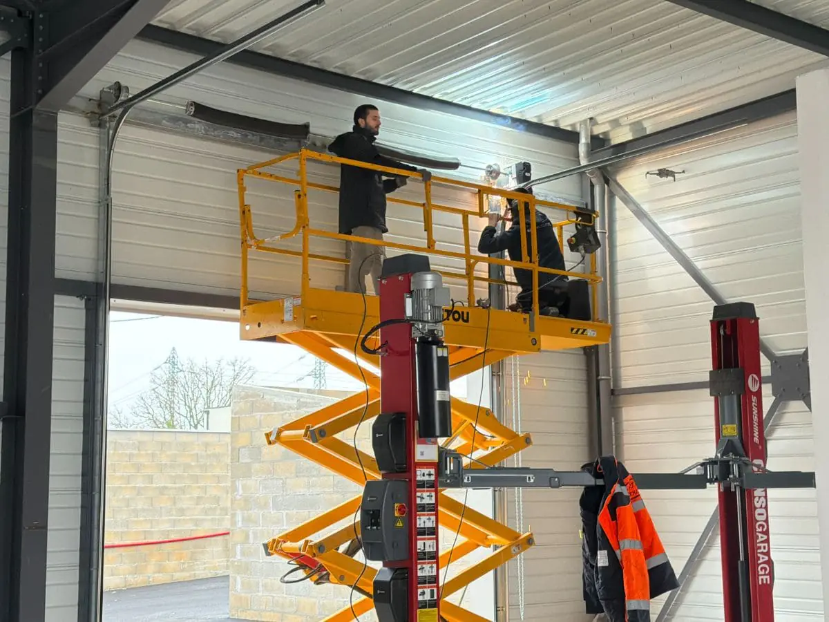 Dépannage porte sectionnelle industrielle Coubron 93470