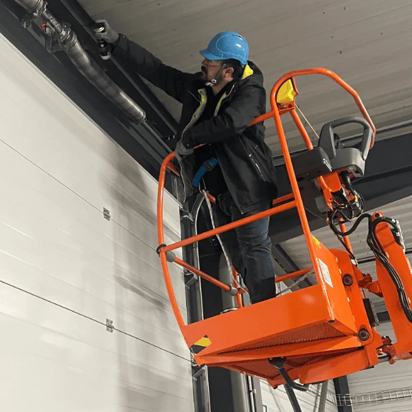 Réparation porte sectionnelle industrielle Marne 51 