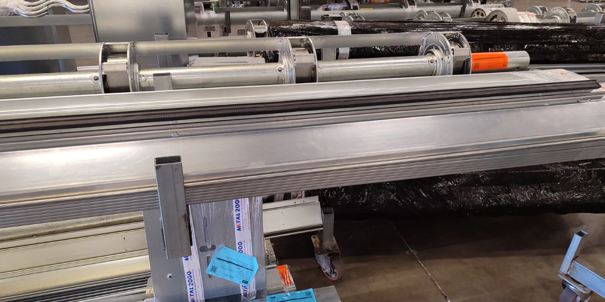 Axe motorisé rideau métallique METAL 2000