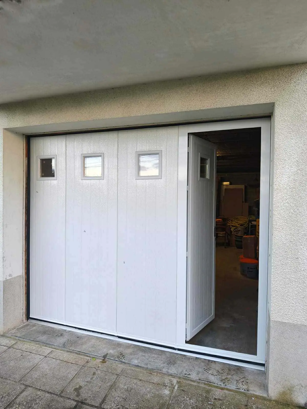 dépannage d'une portes de garage coulissante à La Norville