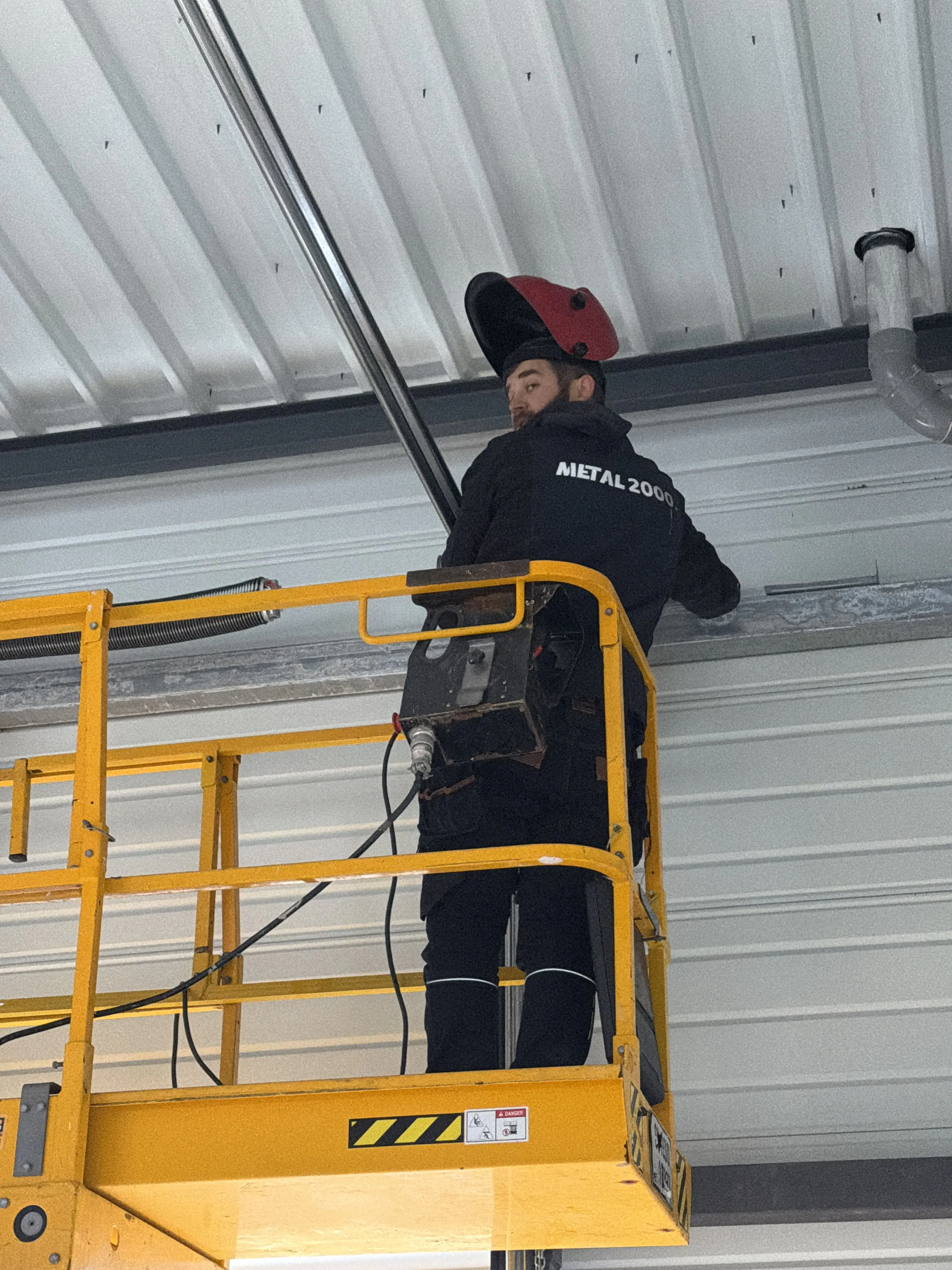 mise en service d'une porte industrielle à Survilliers