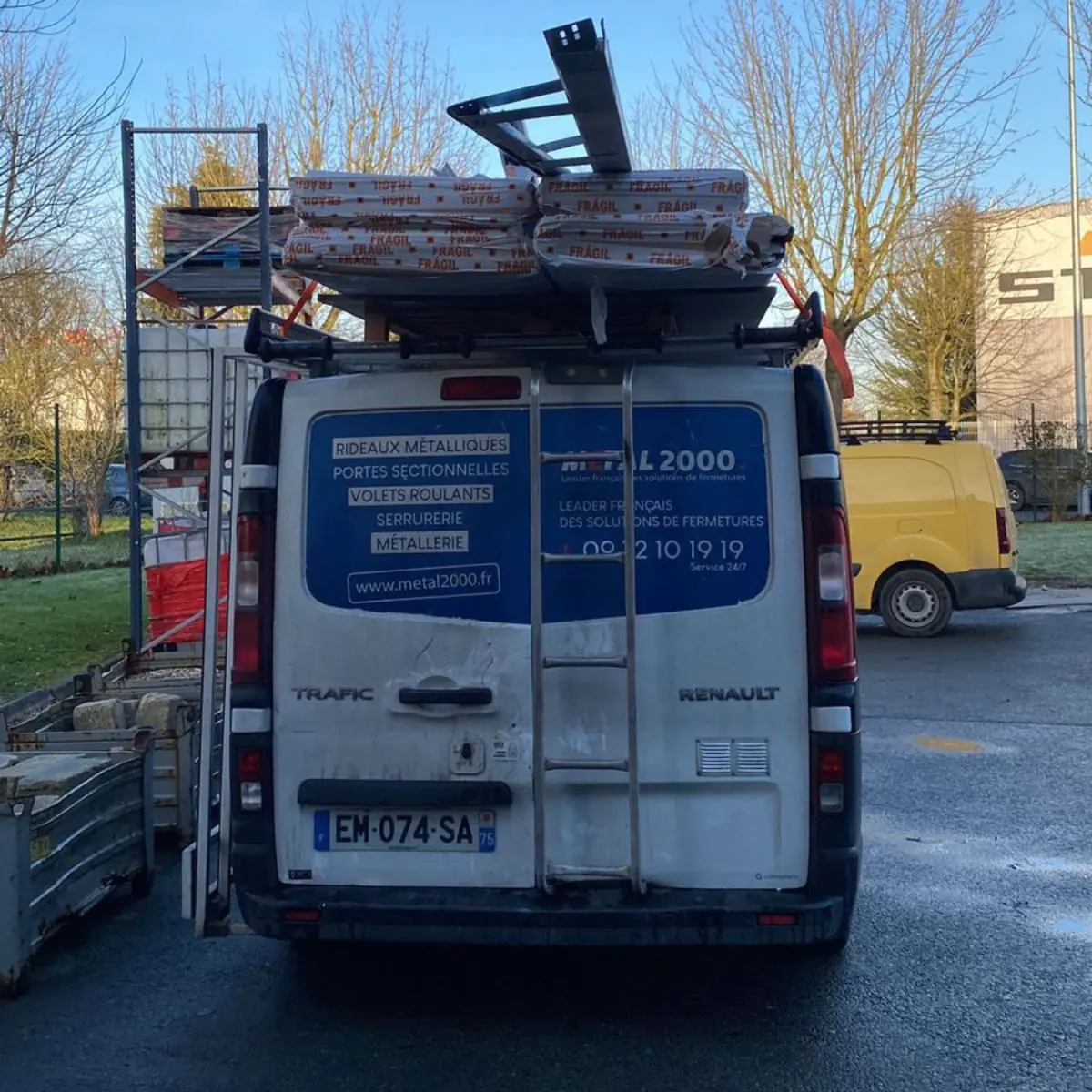 réparation fermeture industrielle Magnanville