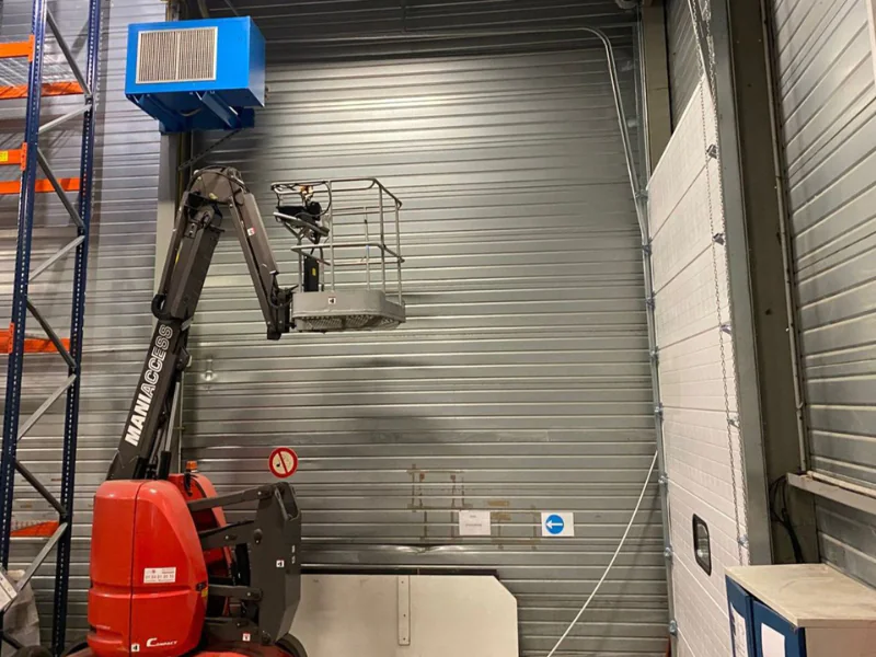 réparation rideau métallique industriel à Bois-le-Roi