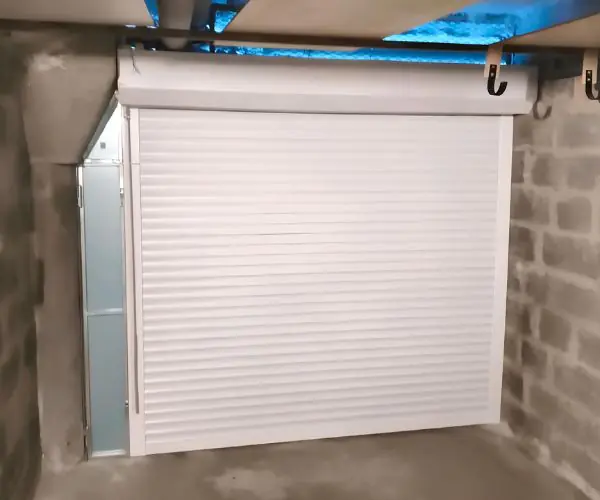 Motorisation porte de garage enroulable