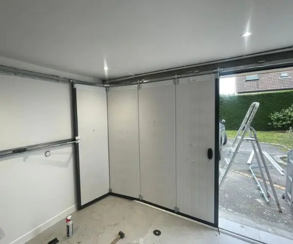 Motorisation pour porte de garage coulissante 
