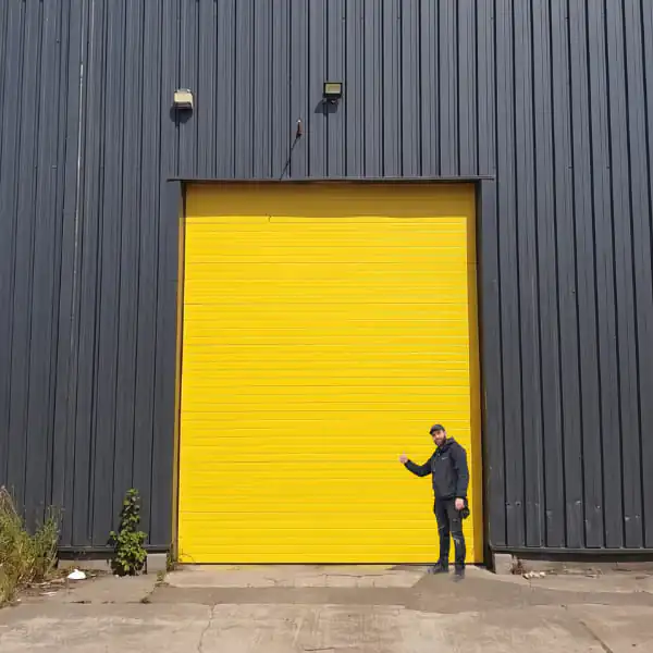 Pose porte sectionnelle industrielle Mourmelon-le-Grand
