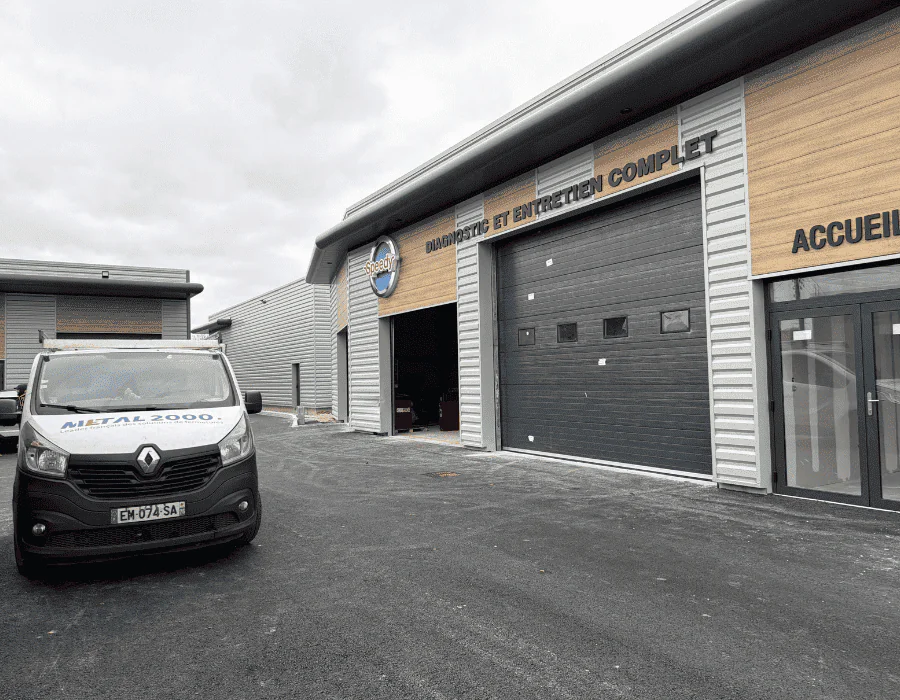 Réparation porte industrielle Saint-Memmie