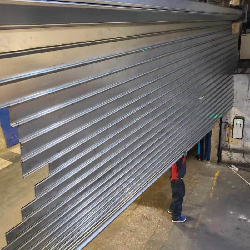 remplacement tablier rideau métallique SSP Paris 12