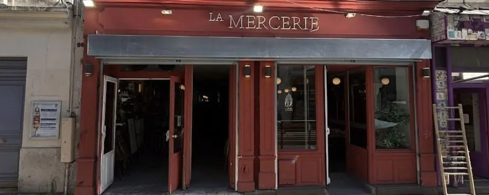 Fabrication et pose deux rideaux métalliques motorisés pour La Mercerie à Paris 75011