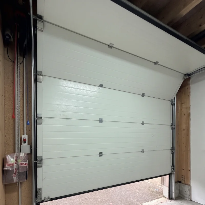 Remise en service porte sectionnelle industrielle SSAFETY PROTECTION 77