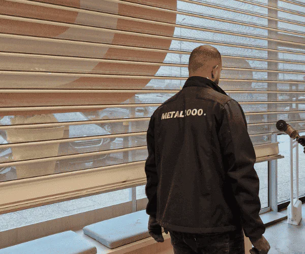 remplacement lames rideau métallique Roissy-en-Brie