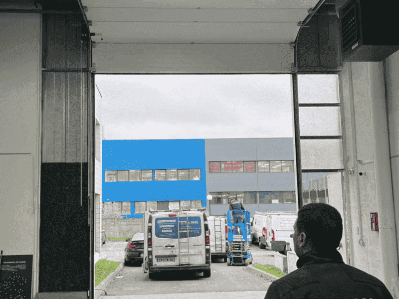 réparation moteur porte industrielle à Courcy