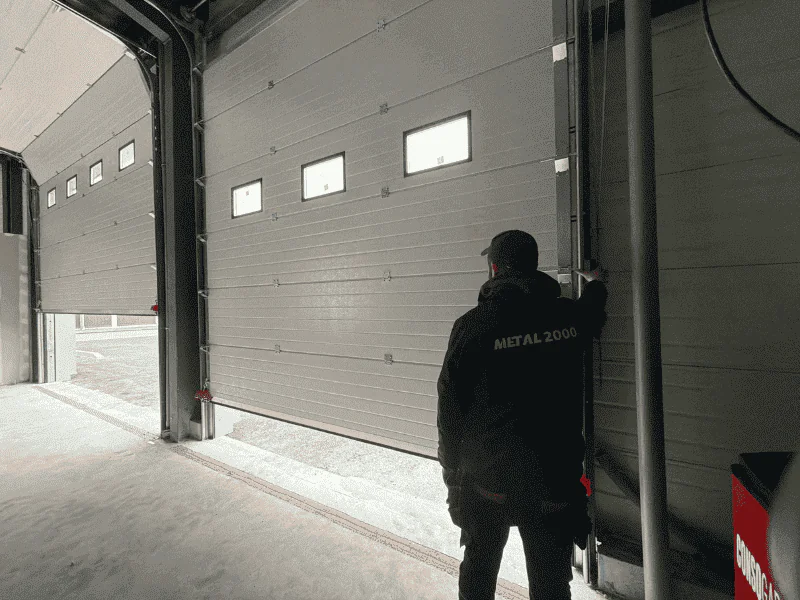 Réparation porte industrielle Courcy