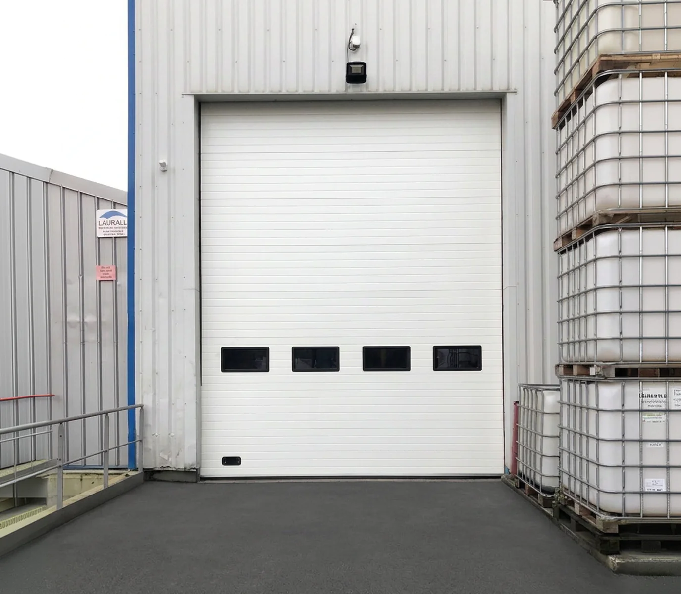 Porte sectionnelle industrielle