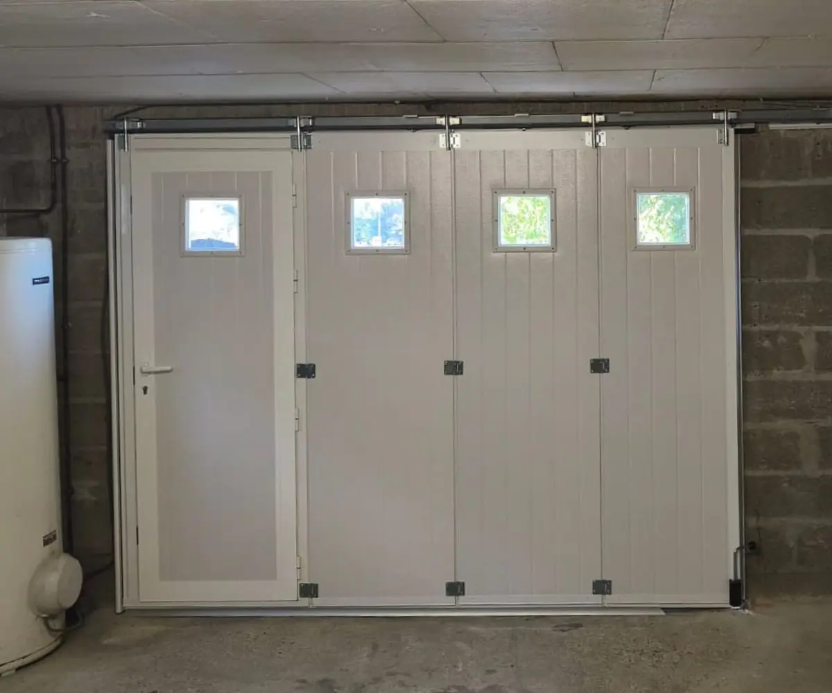 Réparation porte de garage coulissante Mardeuil