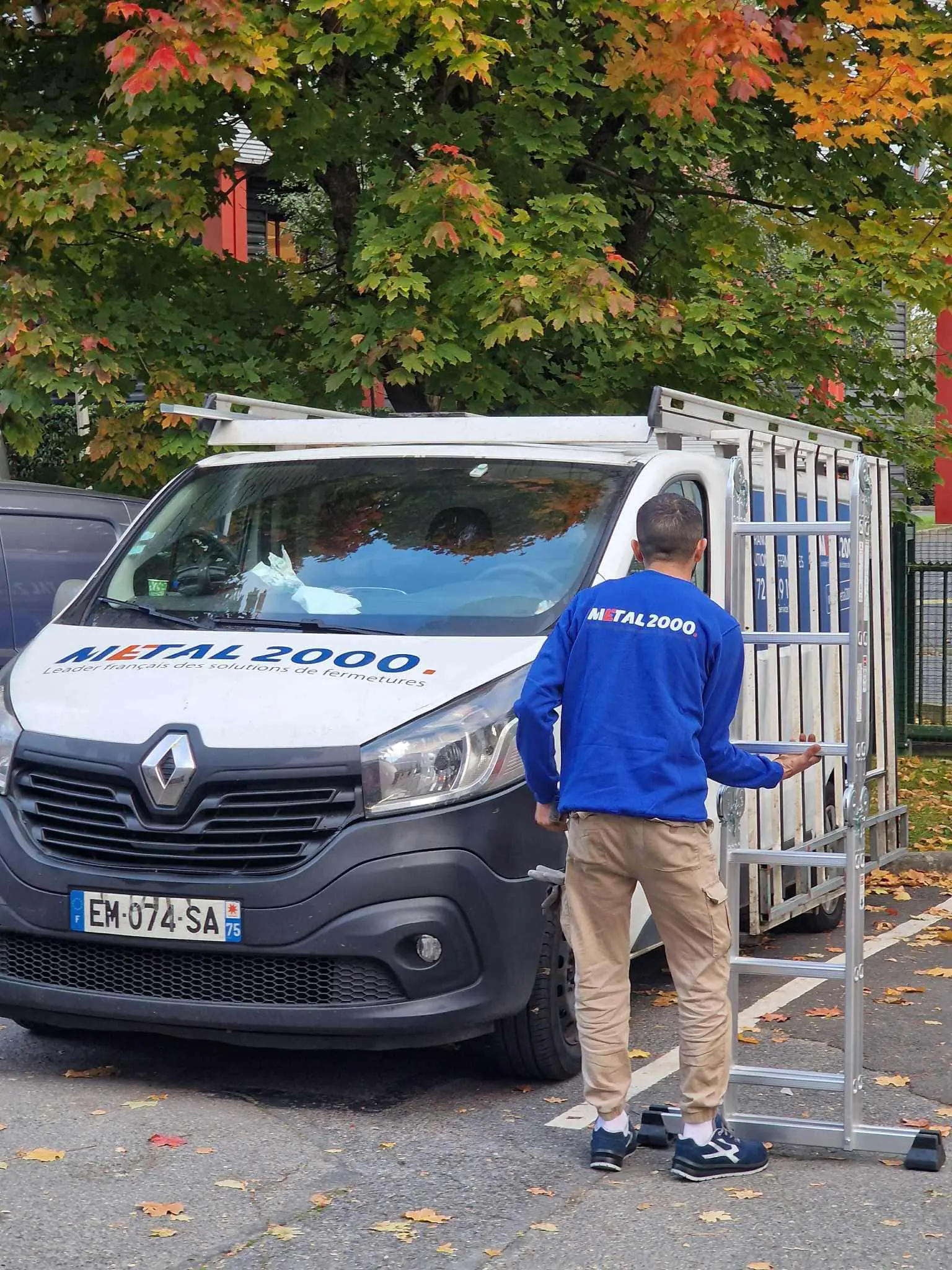 METAL 2000 pour la réparation porte de garage Champigny