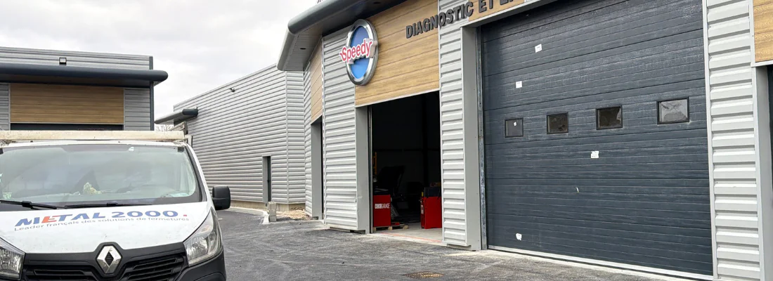 porte sectionnelle industrielle METAL 2000