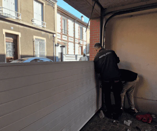 remplacement ressort porte de garage Francheville