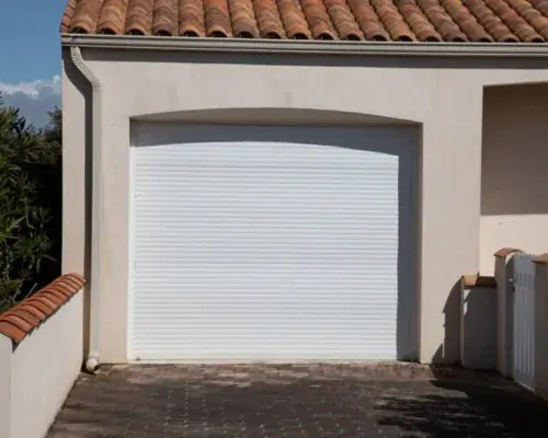 Réparation porte de garage anthracite à Barberey-Saint-Sulpice